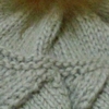 Pompom-Fur Alpaca Hat