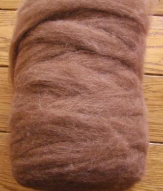 Premium Brown Alpaca Roving