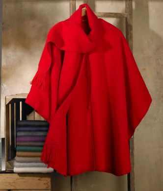 Unlined Cape, 100% Alpaca Woven