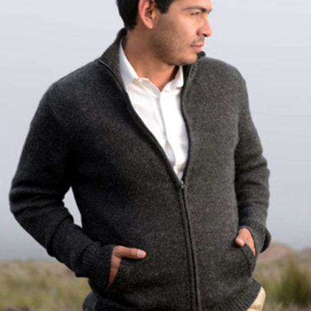 Men's Full Zipper Cardigan