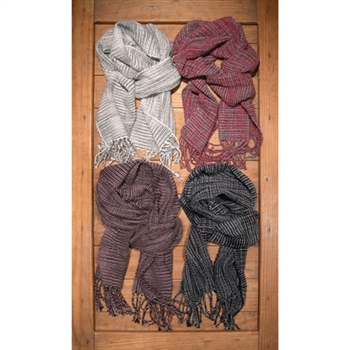 Cross Weave Handwoven Scarf