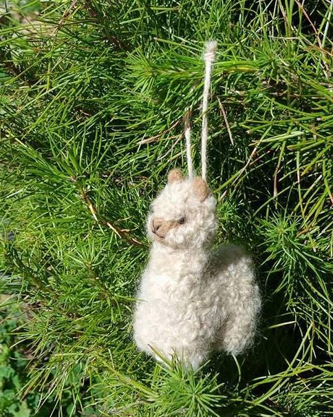 Hand Made Baby Alpaca Ornaments