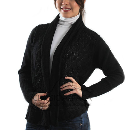 Chelsea Alpaca Lace Cardigan