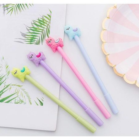 Adorable Alpaca Gel Ink Pen