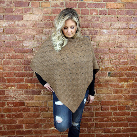 LEAF Shawl Poncho