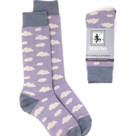 Cloudy Day Novelty Alpaca & Bamboo Socks 