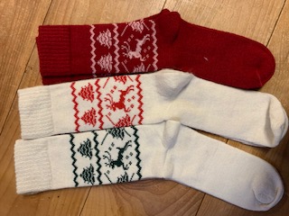 Reindeer Socks